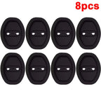 Universal Car Door Closing Shockproof Silicone Cushion Mute Shock Absorber Protective Covers Car Door Latch Accessories 8/1pcs