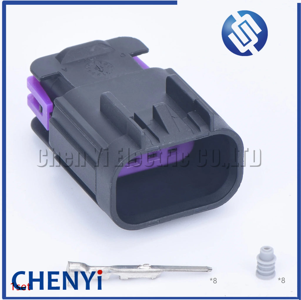 8 Pin Automotive Daytime Running Light DRL Connector Fog Lamp Socket harness Plug For BUICK Chevrolet Chevy 15326835 15326839