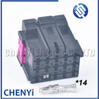 15 Pin Automobile power amplifier Connector Automotive Audio Amplifier Plug With resistance pins 1355205 967633-1 1-967623-1