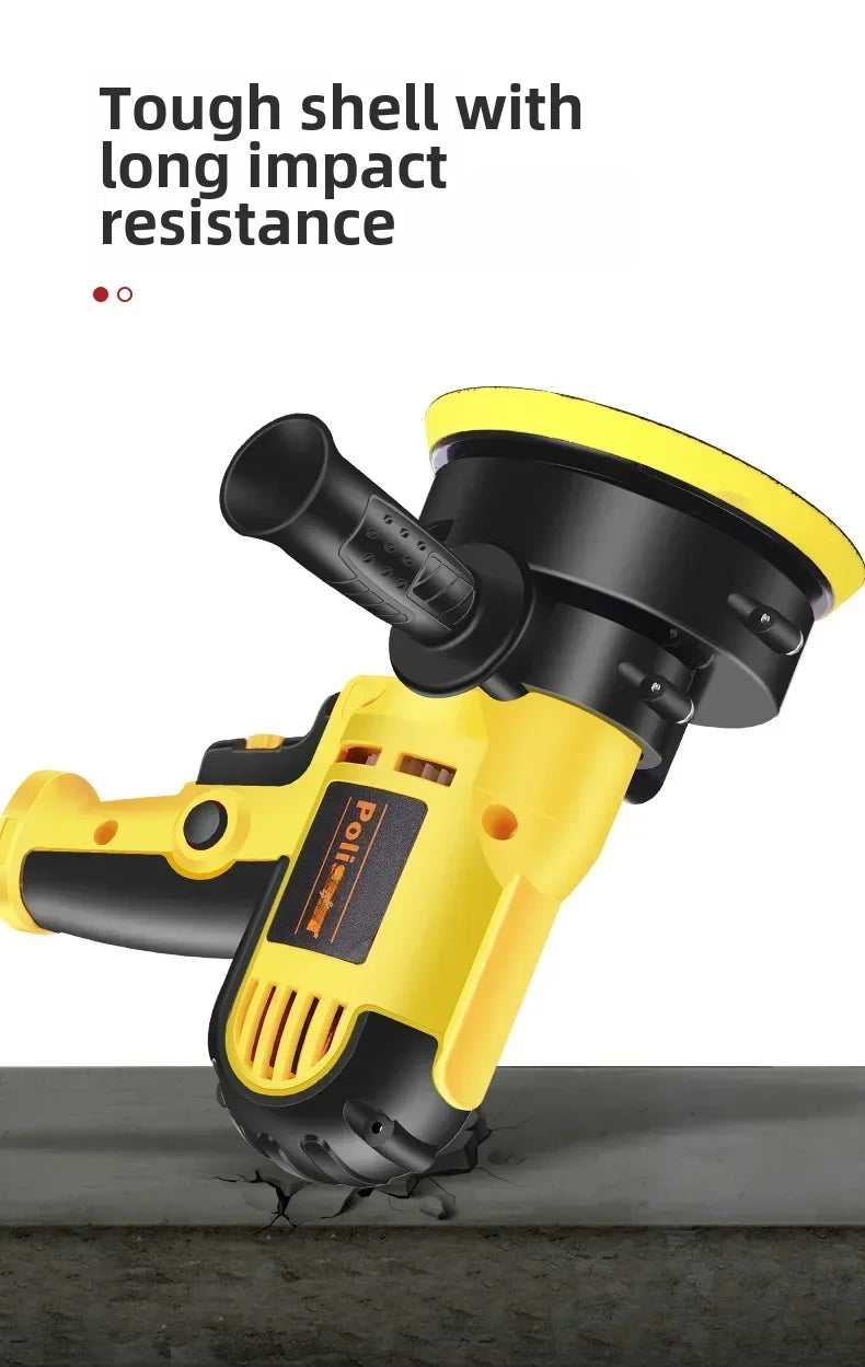 Car Polisher Waxer US Plug 700w 125mm Base Variable Speed Professional Polisher Perfect for Grinding Polishing Waxing Furniture