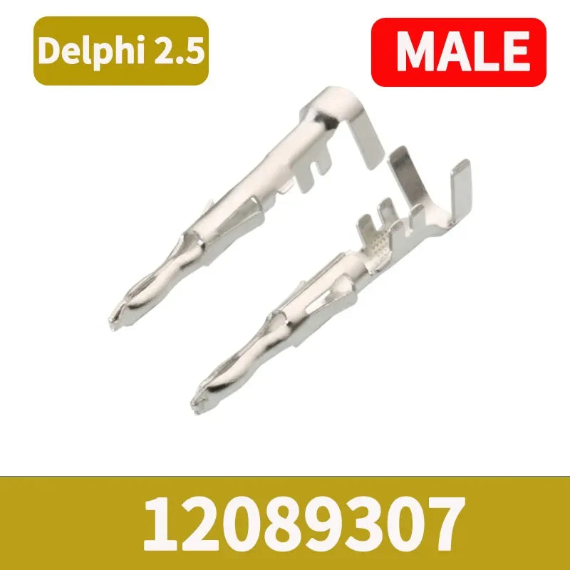 Automotive Waterproof Connector Terminals Pins, Crimp Contacts for JST DT DTM DTP AMP Delphi ECU Connectors 3-1447221-3 770520-1