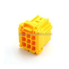 9PIN Connector 2.8mm Unsealed Male Female Connectors Wiring Harness Cable Socket 8-968971-1 Grey Yellow White
