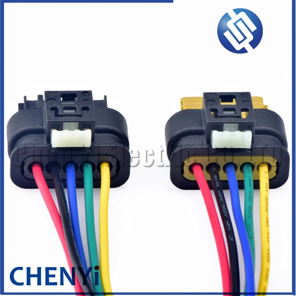 5 Pin Auto Air flow meter connector Engine intake manifold servo motor plug 8517903-02 8509445-02 805-123-541