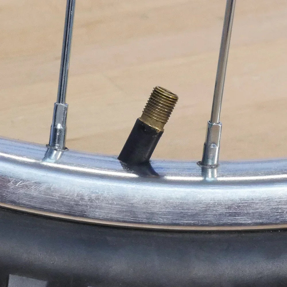 TR414 Car Wheel Tyre Tubeless Tire Tyre Valve Black Rubber Snap-in Stems Dust Caps Biycycle Wheels Tires Parts Accessories
