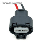 1 Set 2 Pin 90980-11163 Car Reversing Lights Sensor Electrical Cable Connectors Waterproof Female Wire Harness Plug 7283-1224-10