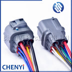 10 Pin Headlight Connector OBD1 OBD2 Distributor Engine Harness plug 6189-0555 6181-0381 For Honda Civic B Series D Series Acura
