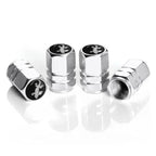 Aluminum Car Tire Valve Stem Caps Wheel Nipple Cover AirCover Tire Valve Cap Set for Cars SUVs Bike Trucks and Motorcycles Tools