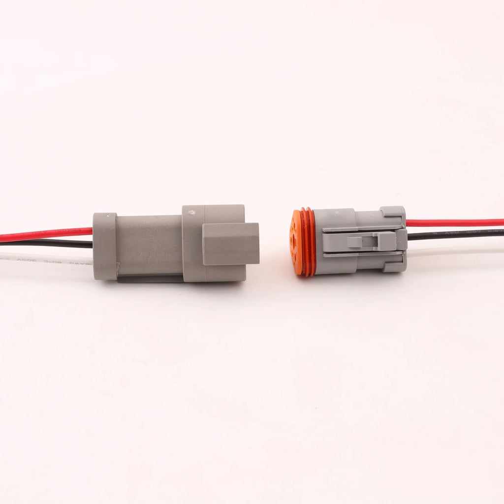 3-PIN Connector Waterproof 1.6mm Series Male Female Connectors Wiring Harness DT04-3P-C017 DT06-3S-C017