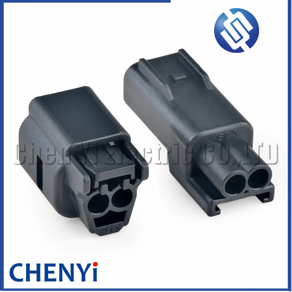 2 Pin Automotive waterproof connector male or female Fuel injector sensor Wire harness plug MG645638-5 MG645638 For Hyundai Kia