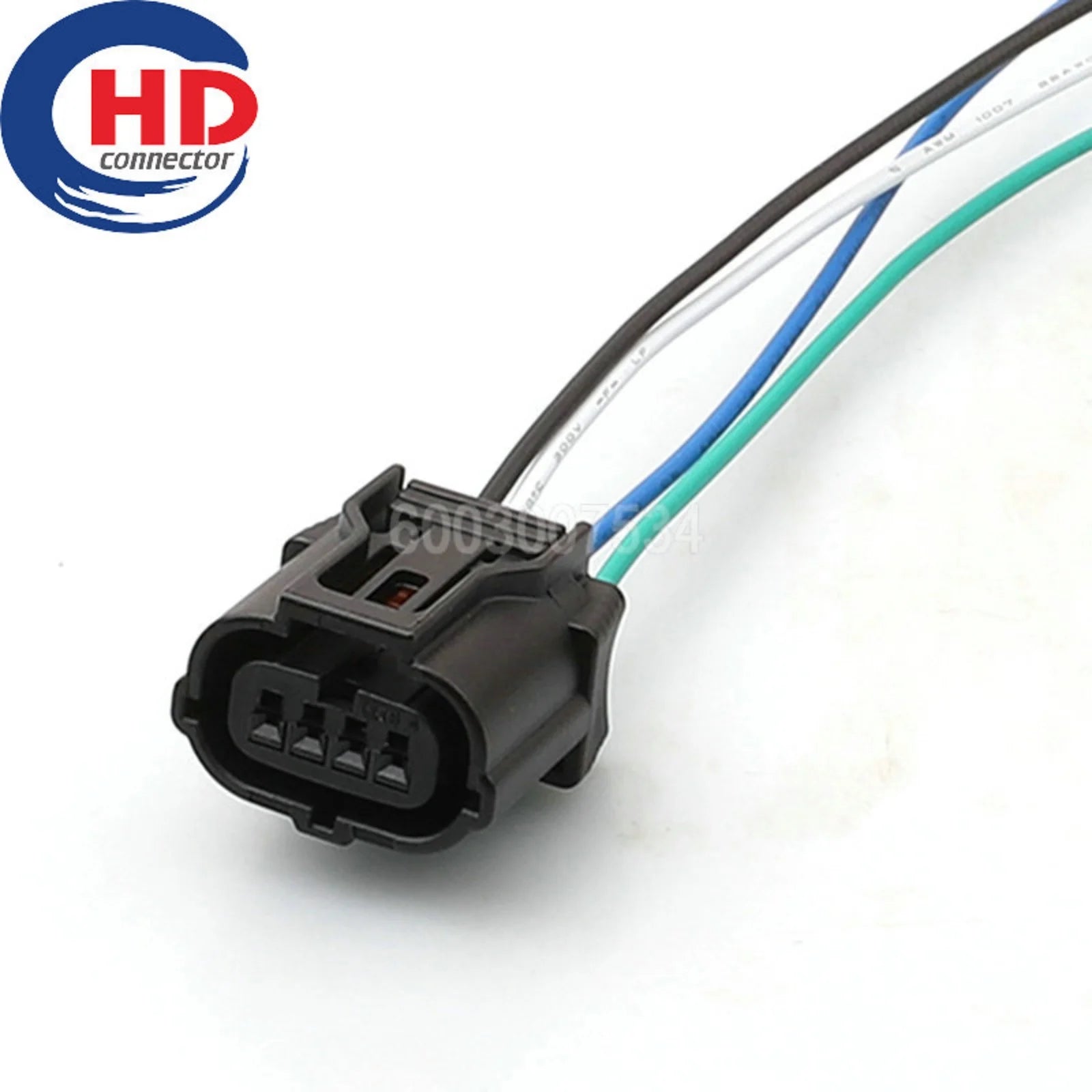 4 Pin Connector Waterproof 0.6mm Series Female Connectors Motorcycle Electrical Harnesses Wiring Harness Housing 6189-7569