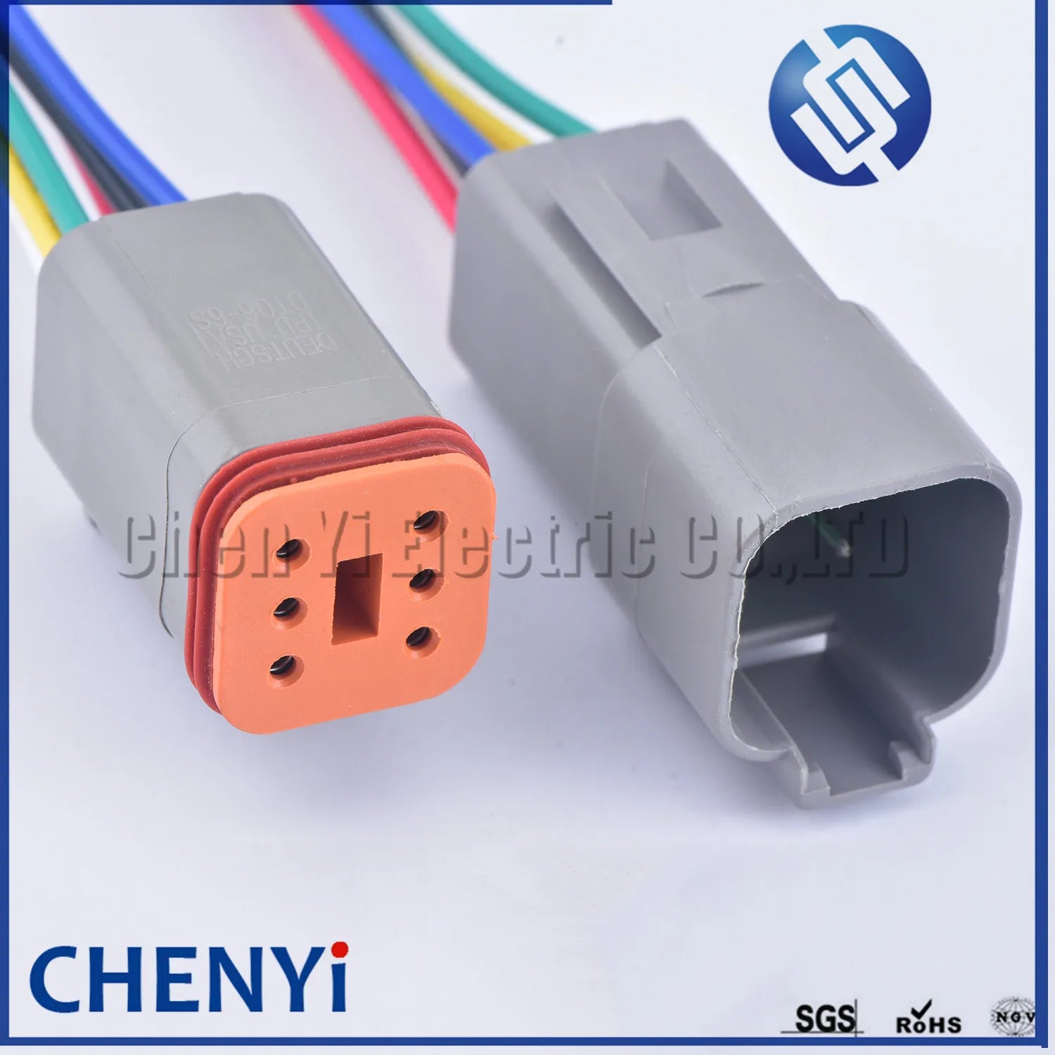 DT 2 3 4 6 8 12 Pin Automotive Sealed Electric Plug male female Waterproof Connector Wire Harness DT06-2S DT04-2P For Deutsch