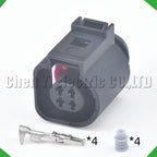 4 Pin  Auto Connectors Water temperature and liquid level sensor Plug 4B0973812 4B09737...