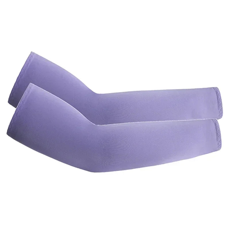 Camouflage Ice Silk Sleeve Cover Men Women Sun Protection Windproof Arm Sleeves Oversleeve for Outdoor Fishing camping Cycling