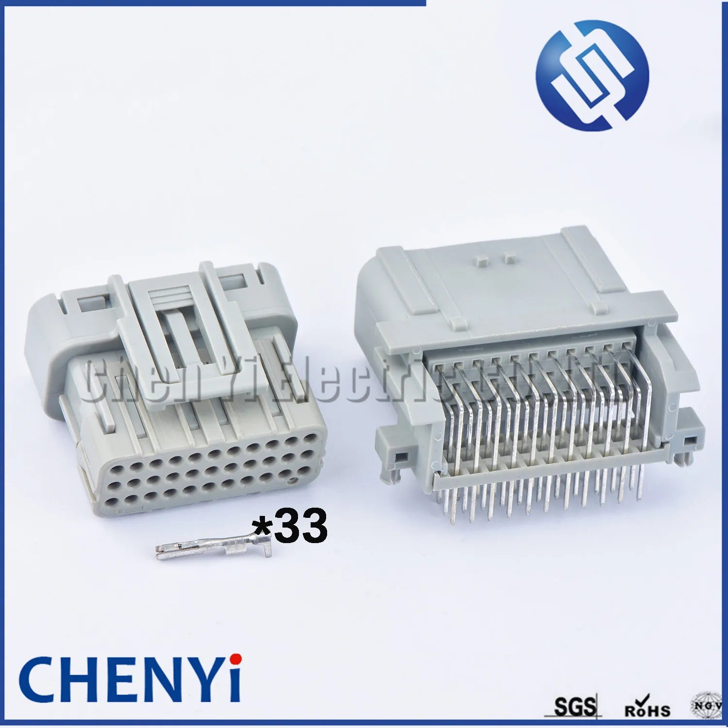 33 Pin Motorcycle engine ECU ECM PCB connector waterproof plug 6188-4871 6189-7106 CBR 125 R CBR125R 2011-2013 CDI For Honda
