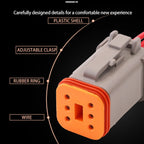 6 Pin Connector Waterproof 1.6mm Series Male Female Connectors Wiring Harness Housing Cable Socket DT04-6P-C017 DT06-6S-C017