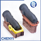 Brown 39 Pin Auto computer board ECU DCU Connector Socket Plug 6-1718323-1 6-1718325-1 1718327-1 6-1718321-3 With Pins Cover