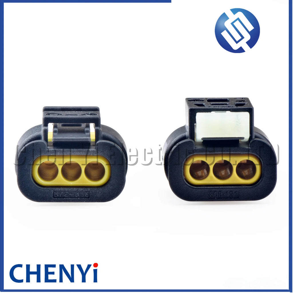 3 Pin Automotive waterproof connector car Reverse radar sensor plug 7617212-04 872-858-546 805-121-524 A0285454226
