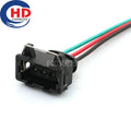 3 Pin Auto Waterproof 3.5mm Female Connectors Cable Plug Motorcycle Electrical Harnesses Wiring Harness
