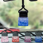 Car Perfume Bottle Perfume Pendant Car-styling Air Freshener Hanging Glass Bottle Auto Ornament Diffuser For Essential Oils Tool