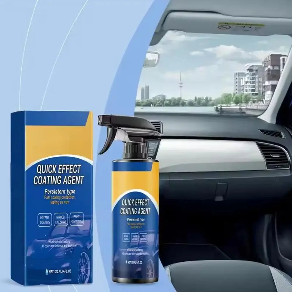 Car Coating Spray Quick Effect Coating Spray 120ml Coating Agent Spray High Protection Quick Scratch Remover For Vehicles Amagi