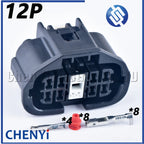 12 Pin Automotive waterproof Headlight assembly connector Automobile headlamp plug 7283-8551-10 7283-8551-30 for Mazda M6 Atz