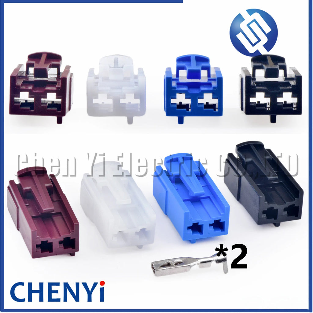 2 Pin Automotive connector Horn speaker ambient light Wire harness Plug 10400677582 67758-1 67758-2 67758-3 67758-4 67758