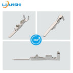 100pcs 1500-0105 Automotive connector terminal 2.2 Insert eco-friendly brass DJ612-2.2×0.6A