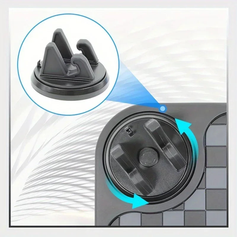 Car Anti-Slip Mat Auto Phone Holder GPS Navigation Storage Cushion Car Interior Accessories Car Dashboard Silicone Pad Mat Amagi
