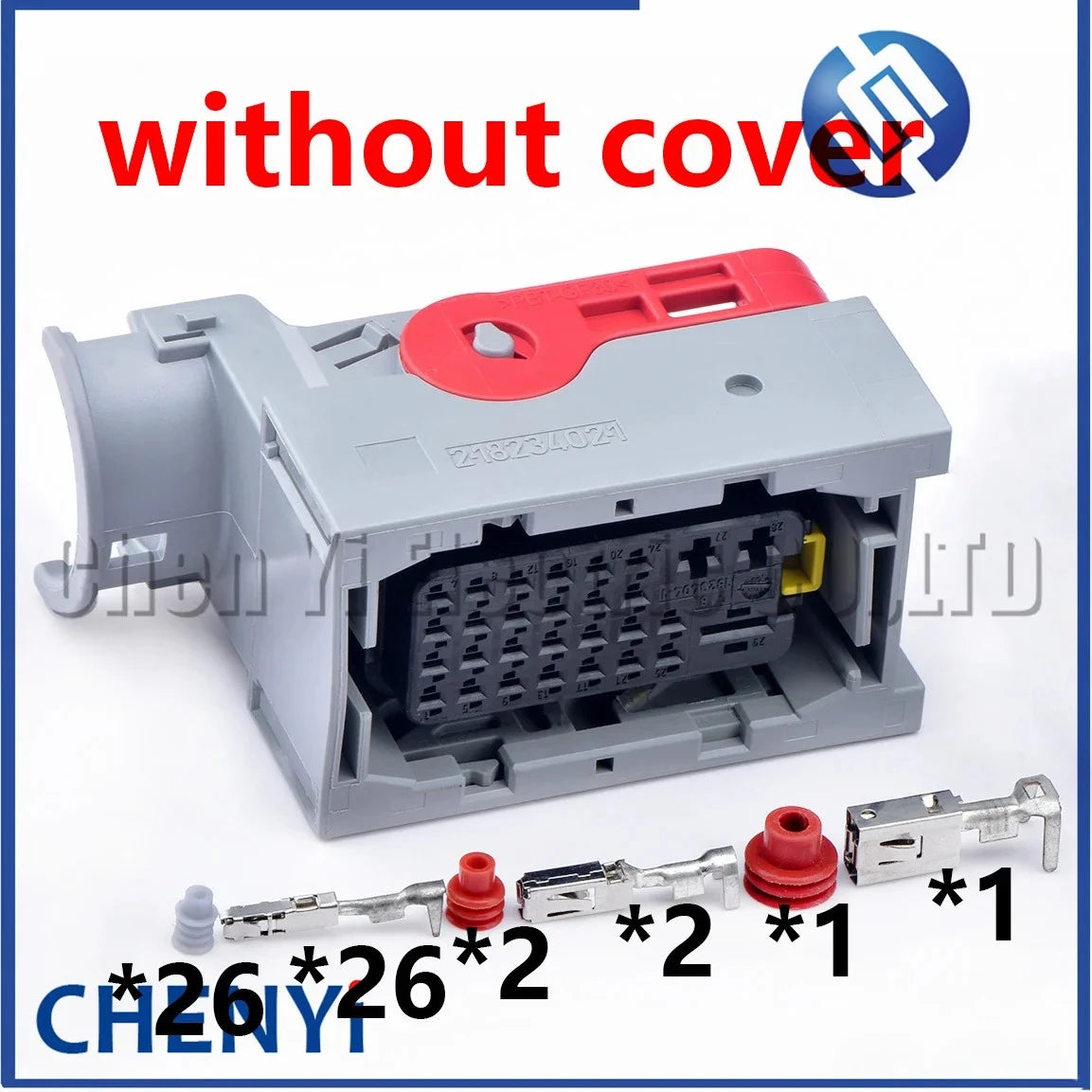 29 Pin Female Car ECU Connector Black Waterproof Wiring Plug 2-1823402-1 2-1823403-1 1823404-1 With Pins