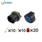 HP406-10021/HP481-10021 is a 10-pin connector for waterproof wiring harness plugs of Hyundai, Kia and Haval car headlights