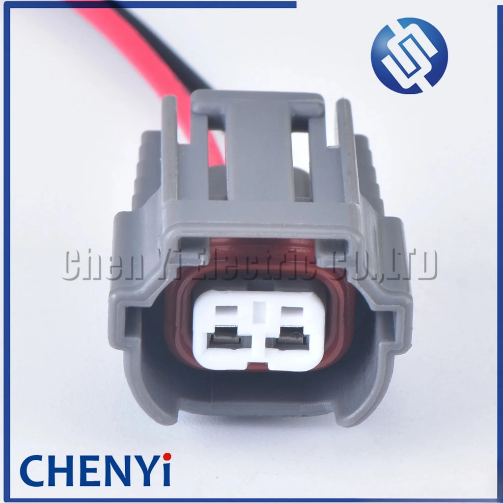 2 Pin Automotive Fuel Injector Connector Plug Wire Harness 06A973722 For 6195-0043 06A 973 722