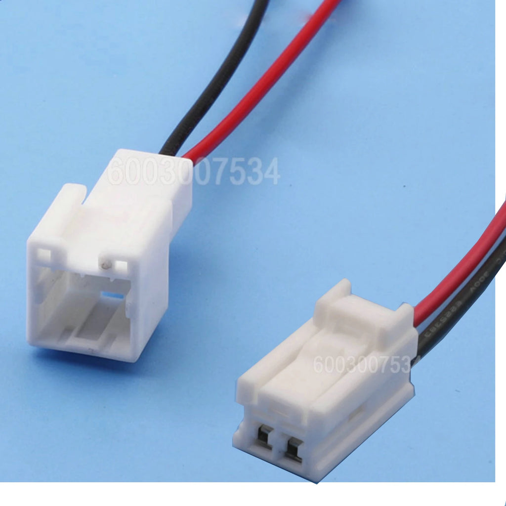 2 Pin Connector Unsealed 2.3mm Series Male Female Connectors Cable Plug Wiring Harness 936236-1 936224-1