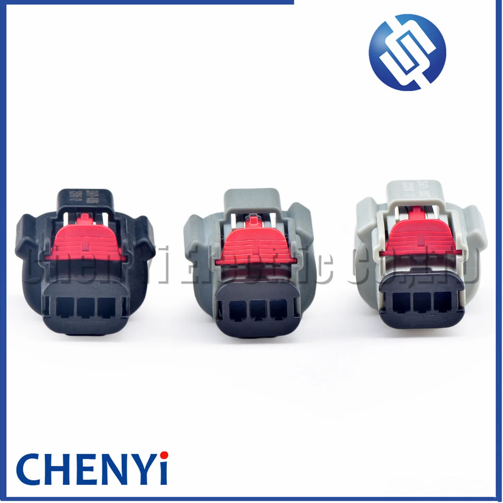 3 Pin Auto waterproof connector Car steering gear power pump harness plug 33471-0307 33471-3307 33471-0306 33471-0340 For Ford