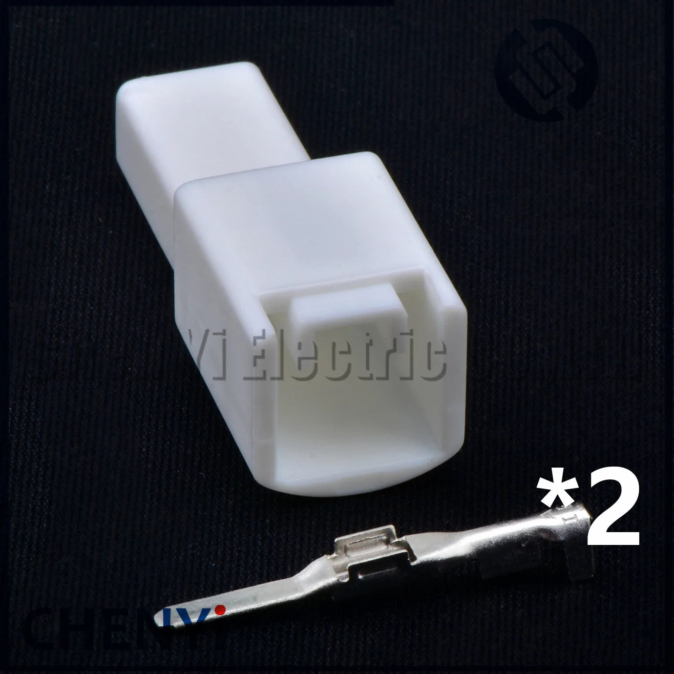 2 Pin Automotive connector Car cigarette lighter power harness plug 7283-2345 90980-12498 1300-9342 4A1240-0001 For Toyota LEXUS