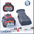 Grey 3 Pin 2.8 Series 1 928 405 528 1928405528 Engine Transmission Plug Diesel Injection Pump Auto Waterproof Connector
