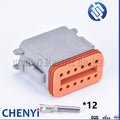 Connector With Fixed Flange Plug DT04-2P-L012 DT04-4P-L012 DT04-6P-L012 DT04-8P-L012 DT04-12P-L012 DT06-2S For Deutsch