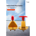Yellow Shell Battery Master Switch For Car Truck Tractor 150A 12-24V Heavy Duty Agricultural Vehicle Truck Master Switch