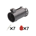 7-Pin Connector Waterproof 3.5mm Male Female Connector Automotive Wiring Harness Cable Plug for Great Wall 12110751 12110753