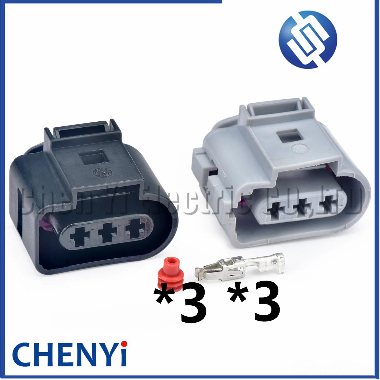 3 Pin 3.5 mm Automotive Fog Lamp Light Socket Crankshaft Sensor Plug 1J0973723G 1J0 973 723G 1J0973723 1J0 973 723