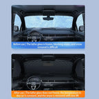 Universal Thicken Car Snow Cover Extra Large Windshield Hood Protection Cover Snowproof Anti-Frost Sunshade Protector Accessorie