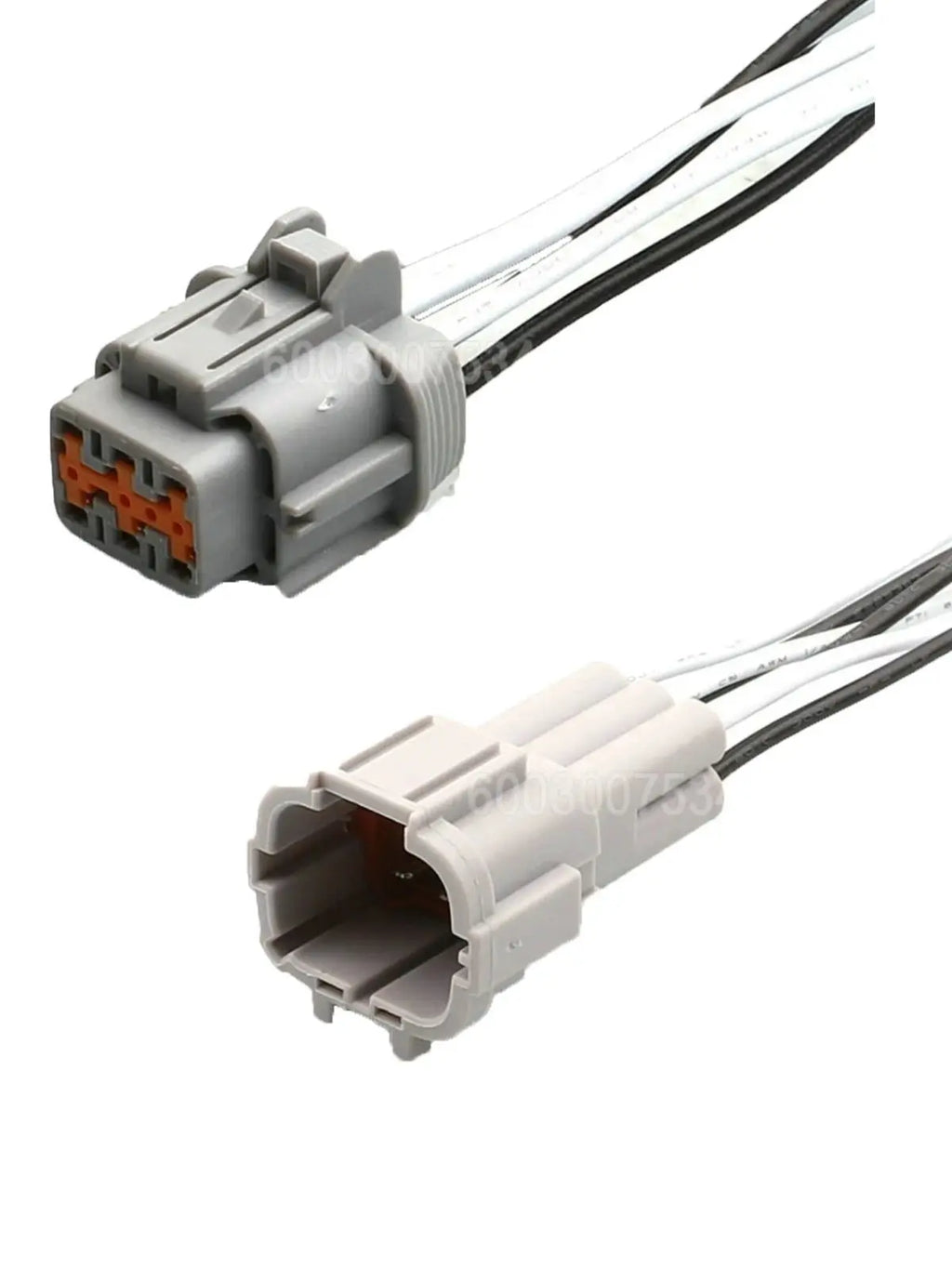 6 Pin Connector Series Waterproof Series Male Female Cable Plug Motorcycle Electrical Harnesses Wiring Harness PB291-06127
