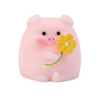 Car Mini Pig Ornaments Auto Center Console DIY Decoration Pendant Cartoon Resin Piglet Home Figurines Miniatures Desktop Decor