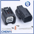 6 pin Automotive steering assist pump connector car parking sensor plug 7282-2764-30 7283-2764-30 For Honda Nissan Toyota