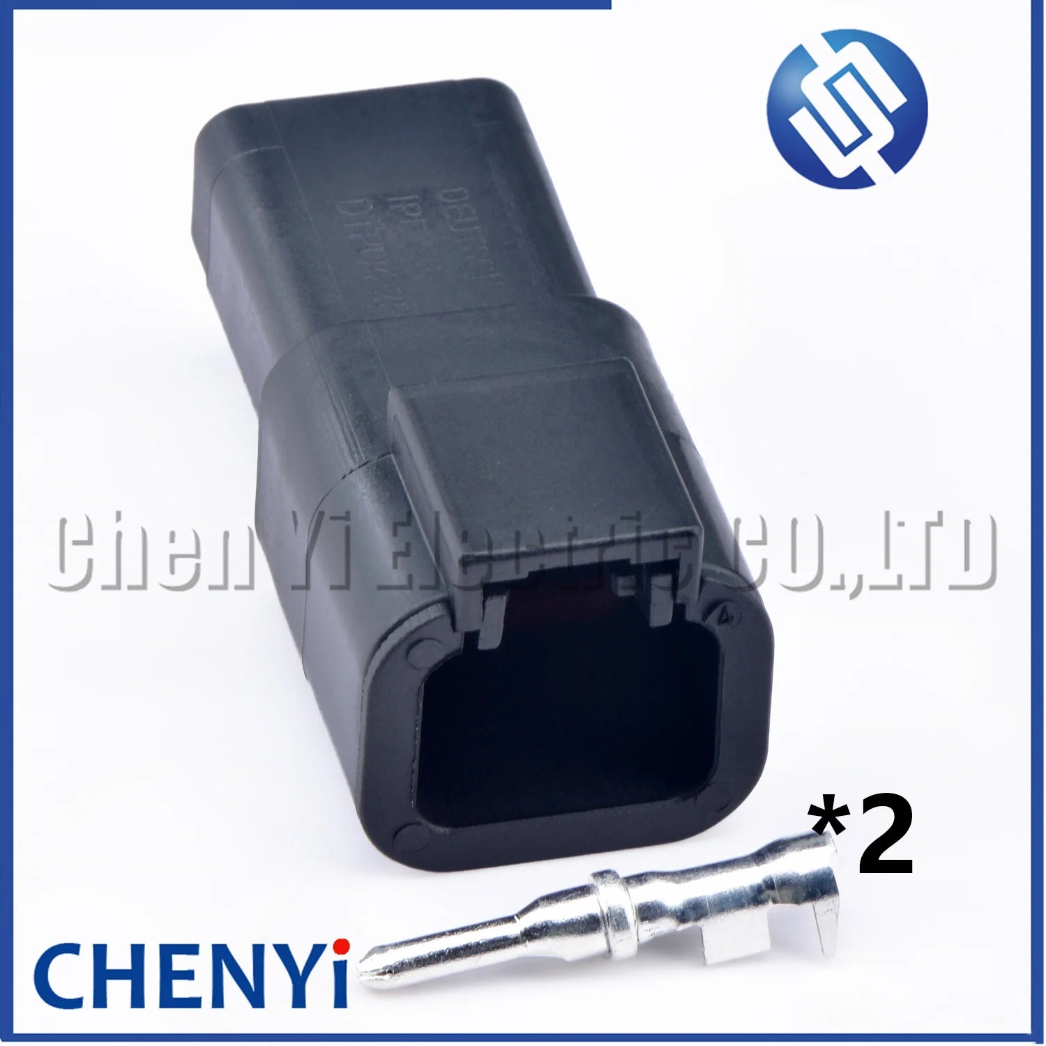 2 Pin DTP series BLACK  Automotive waterproof connector Wire harness plug DTP06-2S DTP04-2P DTP06-2S-E004 DTP04-2P-E004 with Pin