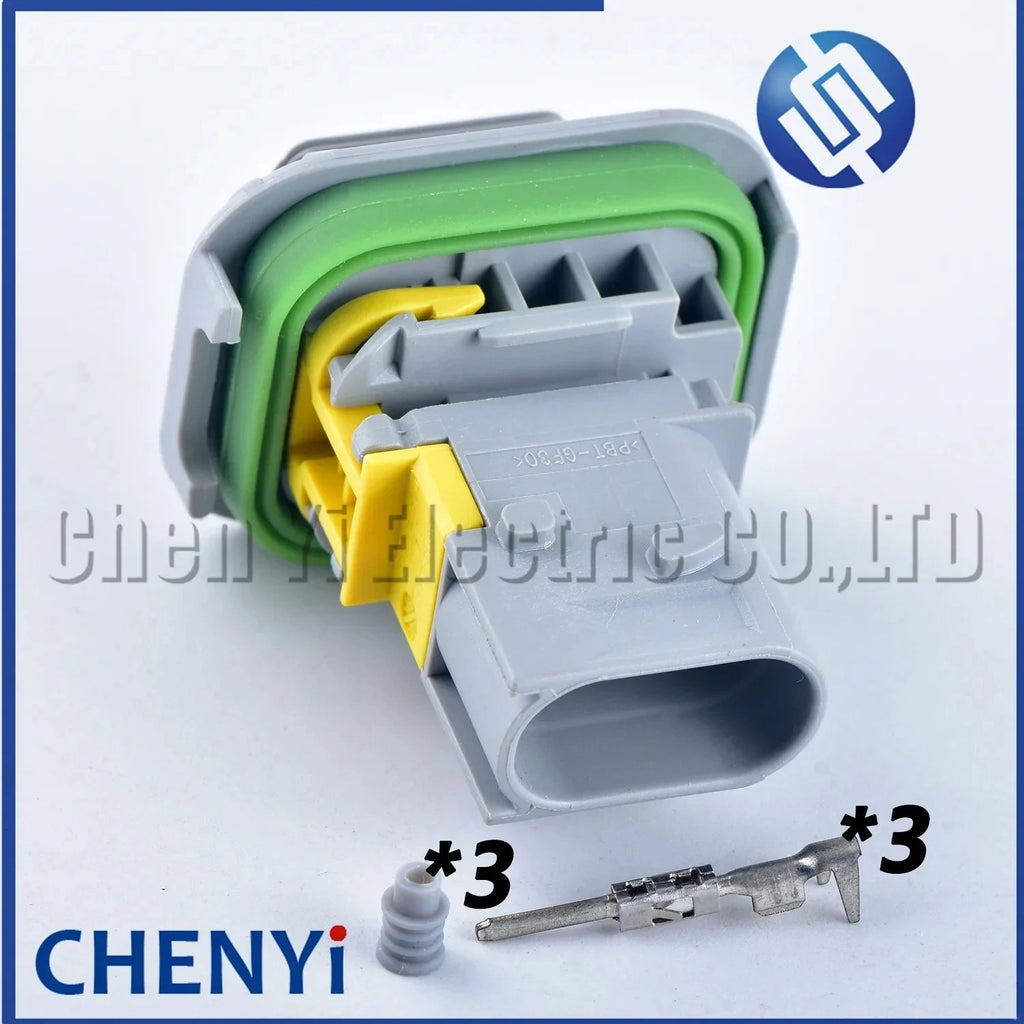 3 Pin auto Waterproof heavy-duty connector For MCP 1.5K series REC HSG COD Plug Socket 2-1418448-1 2-1703843-1 2-1670730-1