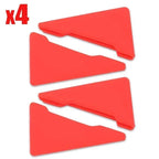 Car Door Corner Protectors 2/4pcs Universal Anti-collision And Scratch Strips And Door Side Room Hanging Strips amabilis Tools
