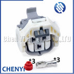 3 Pin Automotive waterproof connector Electronic power pump steering gear Wire harness Plug 6189-1230 90980-12496 For Toyota