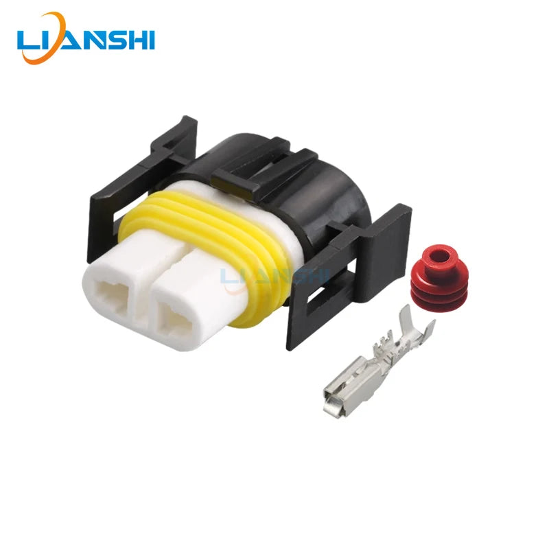 2P connector for automotive hernia lamp ceramic high temperature resistance DJY7029AC-2.8-21