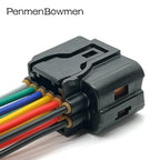 12 Pin Car Back View Camera Plug Wiring Harness Auto Waterproof Electrical Cable Connectors HP285-12021 for Hyundai SONATA KIA