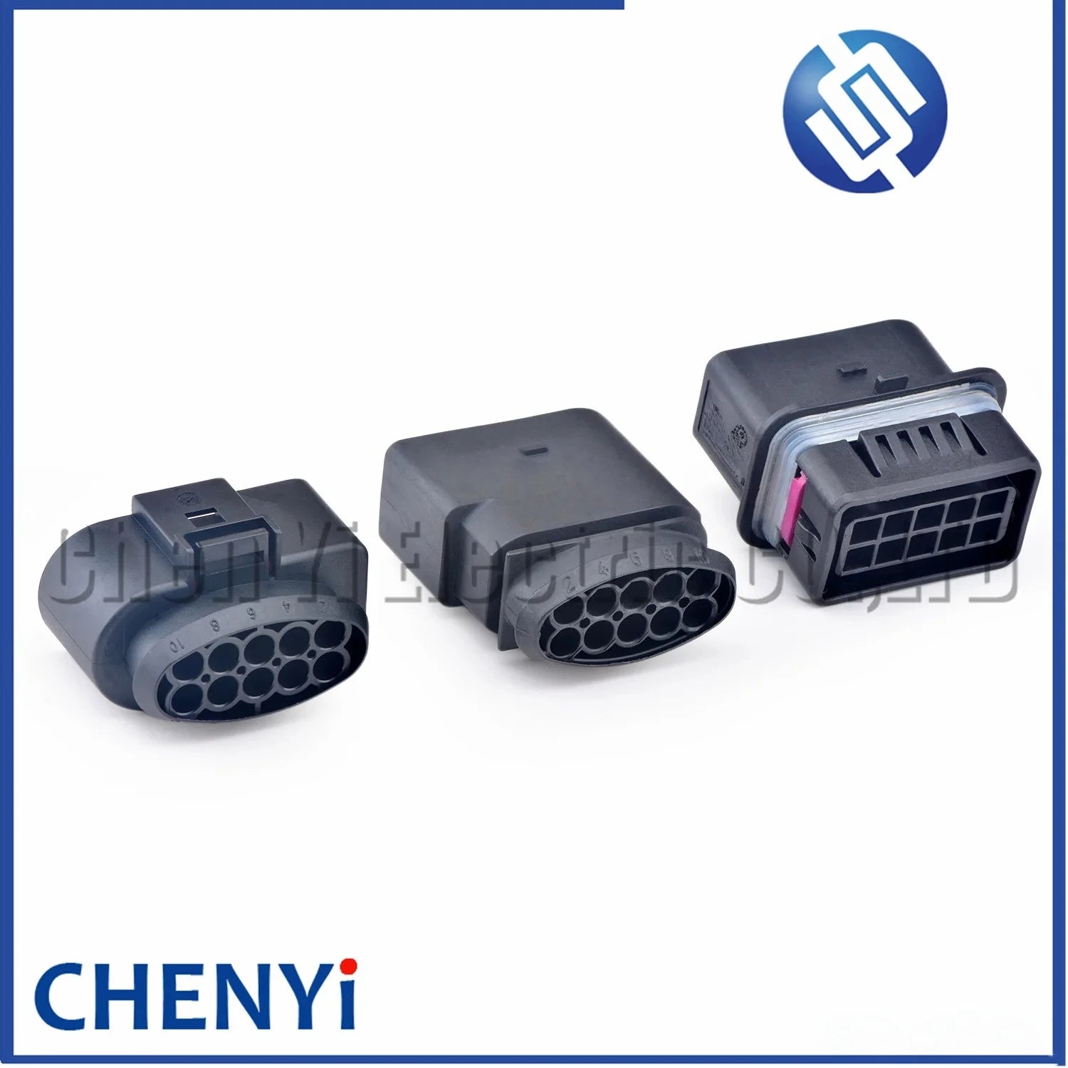 10 Pin Temp Sensor Plug Deflation Valve Connector Halogen headlight plug 1J0973835 1J0973735 6R0973735 493578-2 2294597-1
